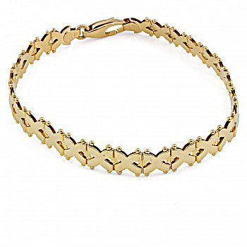 14ct gold 7.7g 7 inch Bracelet